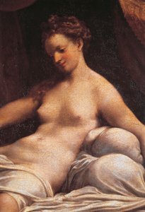 Danae, 1531 körül, Antonio Allegri, Correggio (1489-kb. 1534), olaj, vászon
