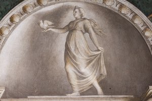 Diana Lucifera, a lunetták részlete