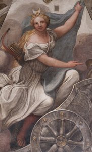 Diana egy szekéren alkotó: (c.1489 1534) Correggio