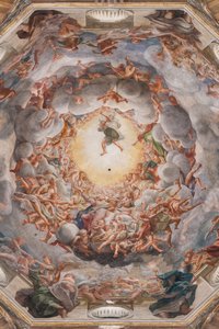 A Szűz Mennybemenetele, részlet a 3660852. sz alkotó: (c.1489 1534) Correggio