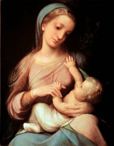 Szűz és Gyermek alkotó: (c.1489 1534) Correggio