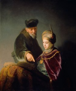 Egy fiatal tudós és nevelője, c. 1629-30 (olaj, vászon)