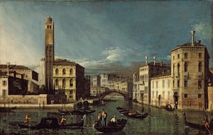 Canal Scene, Velence alkotó: Giovanni Antonio Canal