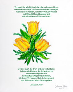 A nemes, figyelmes szeretet Rosental képe alkotó: Johanna Thier
