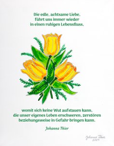 Az élet nyugodt áramlása alkotó: Johanna Thier