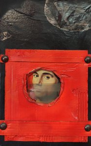 G. C. Riccardi, Breve corsa, 1986, Gemischte Technik, 60x80, Olaszország.