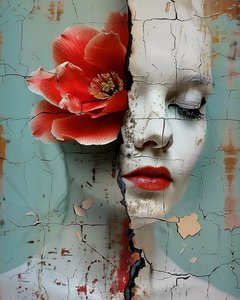Broken Sleeping Beauty online vászonképek és faliképek eladó alkotó: F. Abderrahim