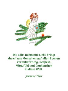 A fényt hozó angyal alkotó: Johanna Thier