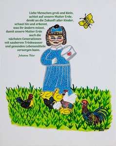 Mindfulness egy egészséges világért - 1. verzió alkotó: Johanna Thier