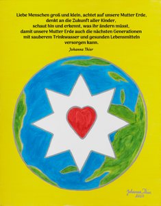 Mindfulness egy egészséges világért - 2. verzió alkotó: Johanna Thier