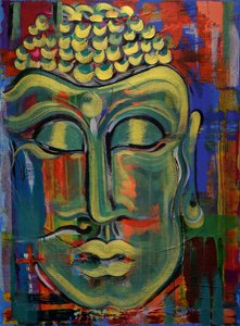 Nagy Buddha alkotó: Ilona Himsl