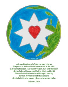 A nemes, fenntartható bölcsesség a nemes, figyelmes szeretet soha nem lehet szégyen alkotó: Johanna Thier