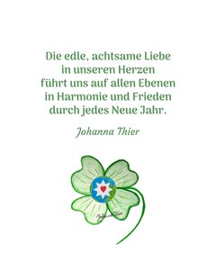 Egy szerencsehozó talizmán mindenkinek a világon - 1. verzió alkotó: Johanna Thier