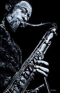 Alkalmi szaxofon alkotó: Richard Young