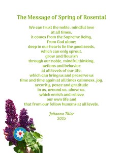 The Message of Spring of Rosental alkotó: Johanna Thier