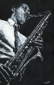 Expresszív szaxofon alkotó: Richard Young