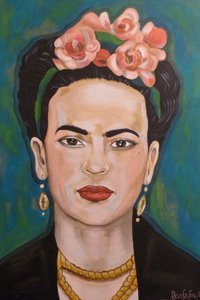 Frida Kahlo változat alkotó: Roosalina
