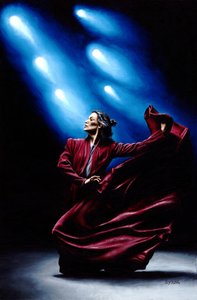 Flamenco előadás alkotó: Richard Young