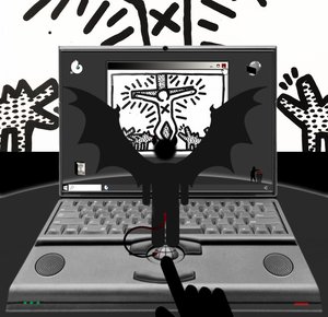 Az Antikrisztus (IV) - (a sorozatból: Windows) alkotó: Alexander Eibach