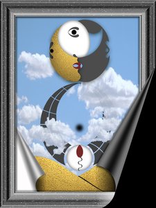 Decal (II) (A sorozatból: Képek Vogelfrei herceg életéből) alkotó: Alexander Eibach