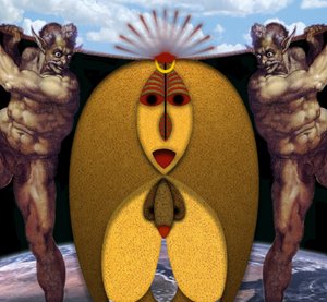 Schwierige Überfahrt (II) (aus der Serie Anima Dannata) alkotó: Alexander Eibach