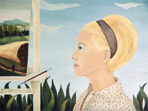 Önarckép alkotó: Regine Dapra