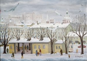 A Salzachon alkotó: Regine Dapra