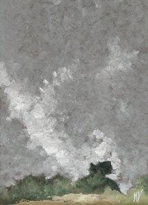 Sövény és felhők alkotó: M. Vet