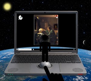 Kopernikusz óta az ember a középpontból az X-be gurul (a Windows sorozatból) alkotó: Alexander Eibach