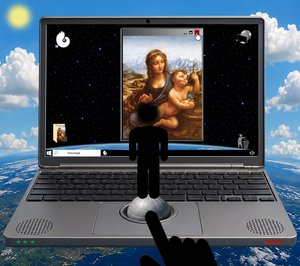 Kreuzwege (II) (aus der Serie WINDOWS)
