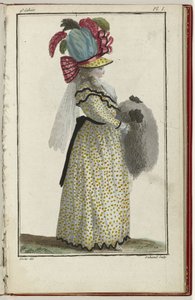 Cabinet des Modes vagy Les Modes Nouvelles, 1786. március 15., pl. én
