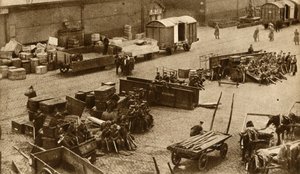 „Trouble in Belfast”, 1907, 1933. alkotó: AE Brown