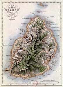 Mauritius térképe, Henri Bernardin de Saint-Pierre (1737-1814) 