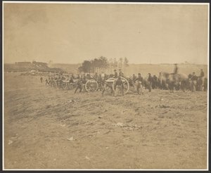 [Első Connecticut-i üteg, Fredericksburg közelében]