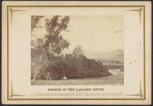 A Laramie folyó forrása. [Wyoming].