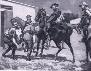 Esaus megpróbál szökni a Pretoria után: A gerillaháborúból, amelyet a Harmsworth Bros Limited adott ki, 1901