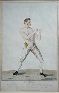 Wm. Eales, The Scientific Professor in his Self Defence, 1819-ben megjelent (rézkarc) alkotó: A. Easton