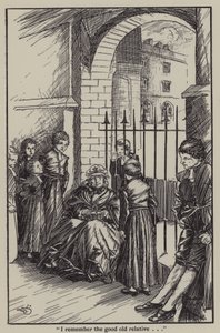 Illusztráció Charles Lamb Elia esszéihez (litho)