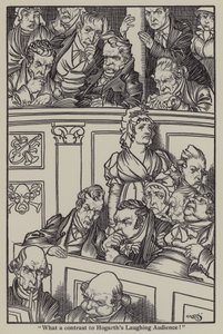 Illusztráció Charles Lamb Elia esszéihez (litho) alkotó: A. Garth Jones