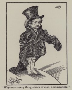 Illusztráció Charles Lamb Elia esszéihez (litho) alkotó: A. Garth Jones