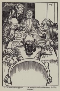 Illusztráció Charles Lamb Elia esszéihez (litho)