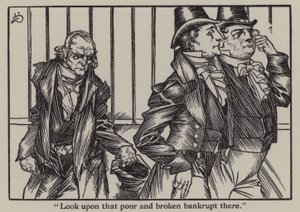 Illusztráció Charles Lamb Elia esszéihez (litho) alkotó: A. Garth Jones