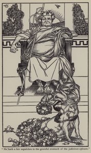 Illusztráció Charles Lamb Elia esszéihez (litho) alkotó: A. Garth Jones