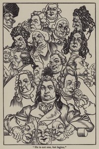 Illusztráció Charles Lamb Elia esszéihez (litho)