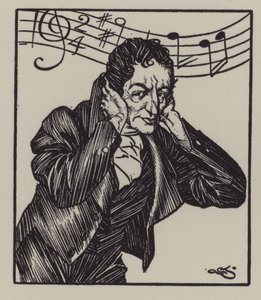 Illusztráció Charles Lamb Elia esszéihez (litho) alkotó: A. Garth Jones
