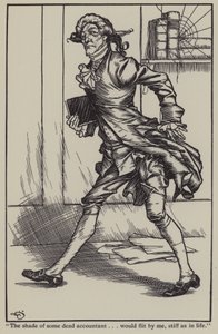Illusztráció Charles Lamb Elia esszéihez (litho) alkotó: A. Garth Jones