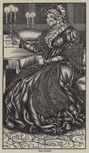 Illusztráció Charles Lamb Elia esszéihez (litho) alkotó: A. Garth Jones