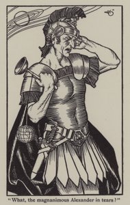 Illusztráció Charles Lamb Elia esszéihez (litho) alkotó: A. Garth Jones