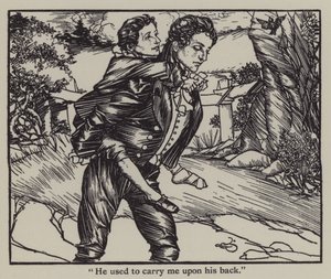 Illusztráció Charles Lamb Elia esszéihez (litho)