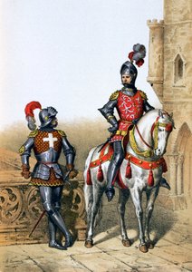 A párizsi íjászok kapitánya és egy lovas, 15. század, 1887